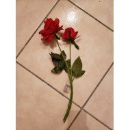 Rose sur Tige Rouge ou Noire