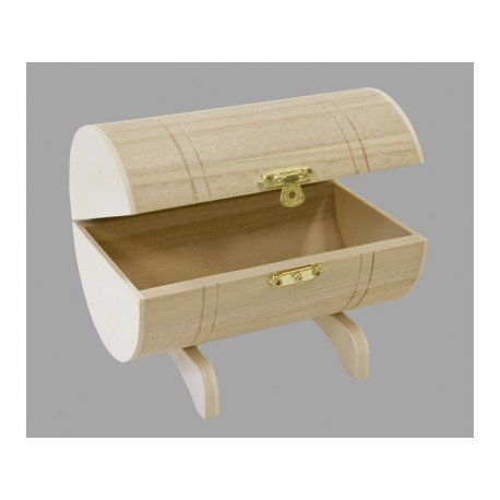 Boite Déco Bois Tonneau