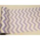 Lot de 2 Chemins de Table Chevrons Violet