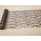Lot de 3 Chemins de Table Musique Organza Transparent
