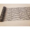 Lot de 3 Chemins de Table Musique Organza Transparent