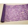 Lot de 3 Chemins de Table Intissé Violet