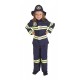Déguisement Pompier Enfant bleu