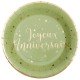 assiette joyeux anniversaire
