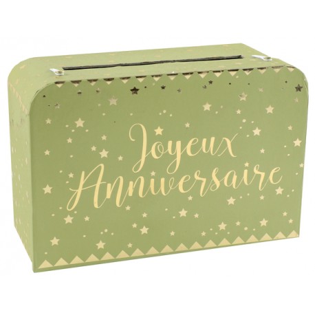 Tirelire anniversaire