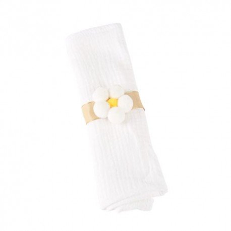 Rond de serviette marguerite