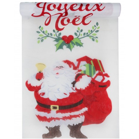 Chemin De Table Joyeux Noël Multicolore