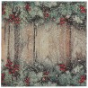 Serviette Sapin Baies Naturel
