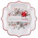 Assiette Poinsettia