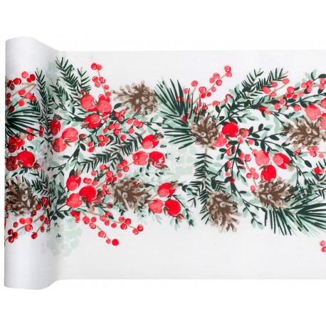 Chemin De Table Poinsettia