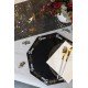 Set Table Réveillon Noir