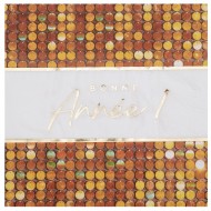 Serviette Bonne Année Disco