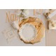 Serviette Feuilles Hiver
