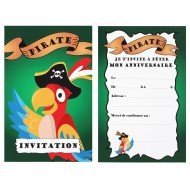 Carte Invitation Pirate