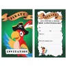 Carte Invitation Pirate