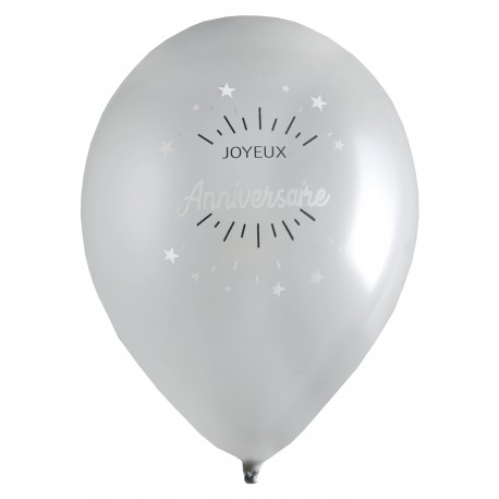 Ballon Anniversaire Etincelant