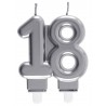 Bougie Ages Argent