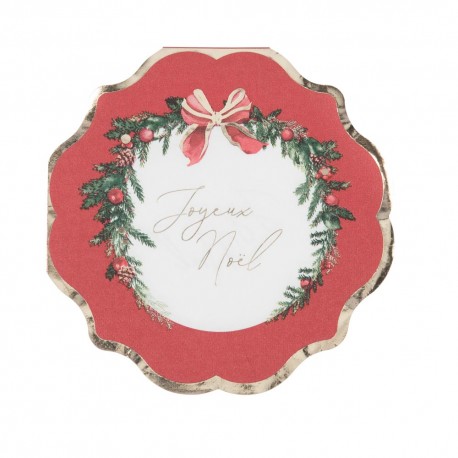 Serviettes Joyeux Noël Christmas
