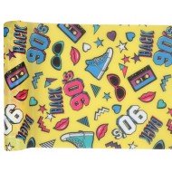 Chemin De Table Année 90' S Multicolore