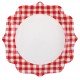 Assiette Campagne Rouge