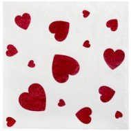 Serviette Saint Valentin