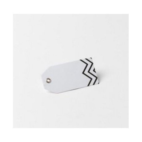 12 Étiquettes chevron