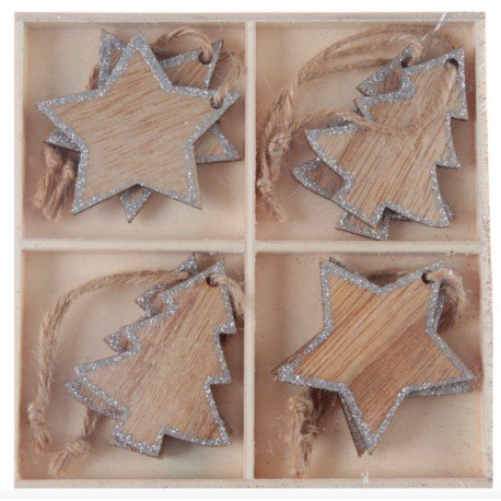 8 Assortiments marque-place Noël